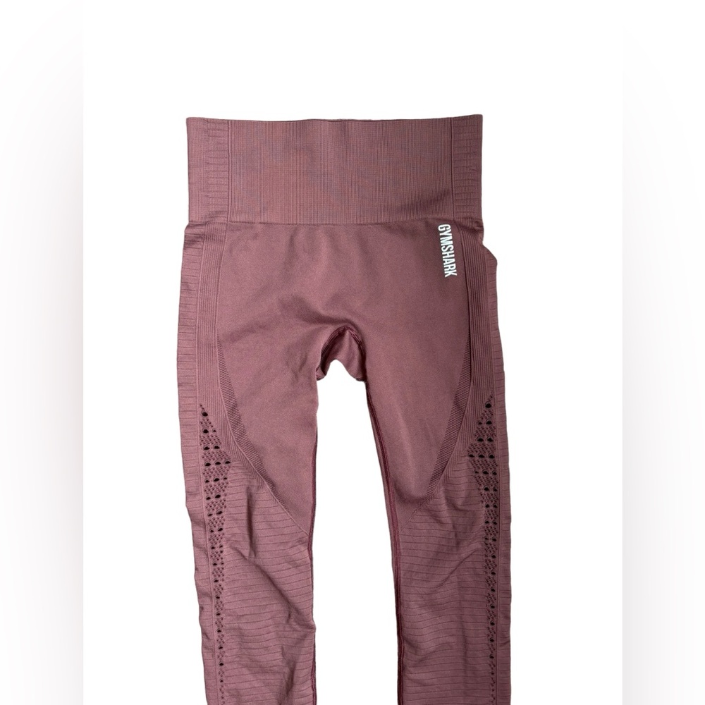 Gymshark Seamless burgundy Leggings High Waisted - Picture 3 of 9